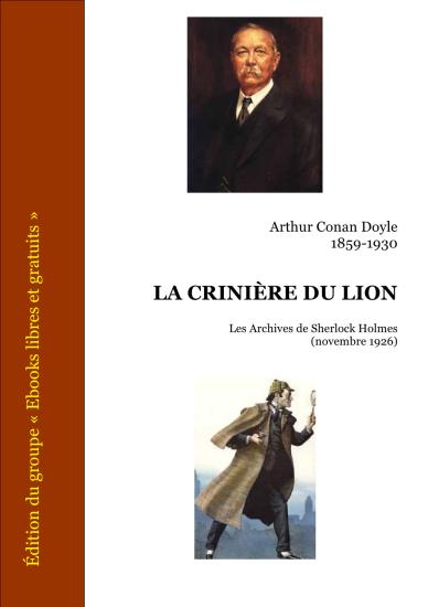 La crinière du lion - Recueil Les archives de Sherlock Holmes