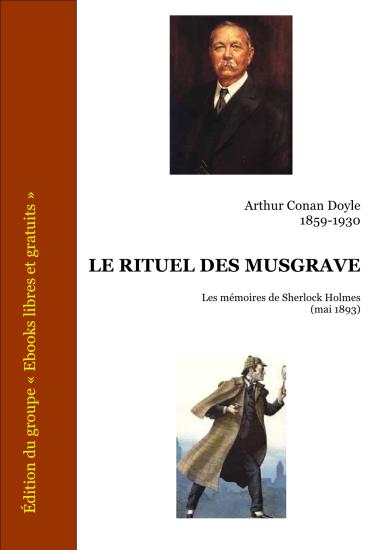 Le rituel des Musgrave - Recueil Les mémoires de Sherlock Holmes