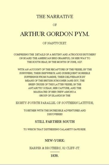Les aventures d'Arthur Gordon Pym de Nantucket