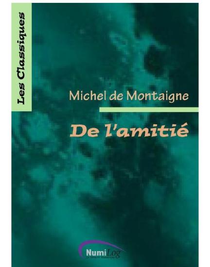 De l'amitié