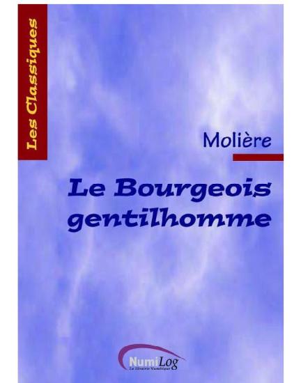 Le Bourgeois gentilhomme