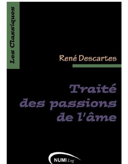 Traité des passions de l’âme